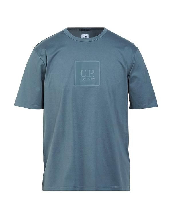 シーピーカンパニー メンズ トップス Tシャツ CP COMPANY Blue Gray グレー