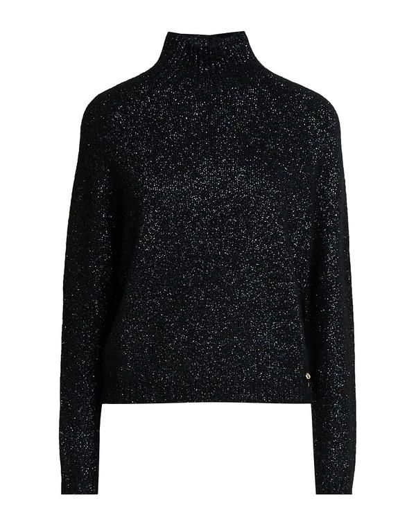 オットダム レディース アウター ニット・セータートルネック OTTODAME Black ブラック