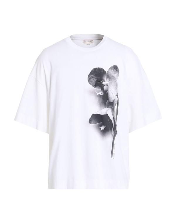 マックイーン メンズ トップス Tシャツ MCQUEEN Off White オフホワイト