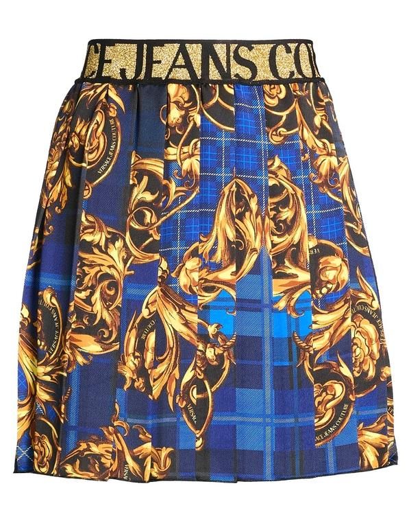 ヴェルサーチ レディース ボトムスカート VERSACE JEANS COUTURE Blue ブルー
