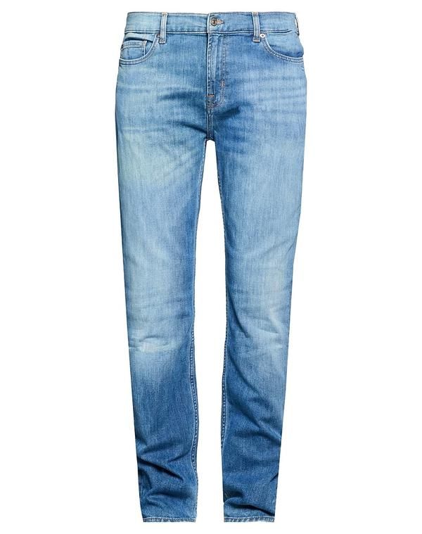 セブンフォーオールマンカインド メンズ ボトムス デニムパンツ ストレートレッグ 7 FOR ALL MANKIND Blue ブルー