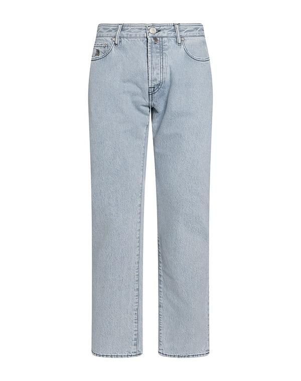 ムーレー メンズ ボトムス デニムパンツ ジーンズ MOORER Blue ブルー
