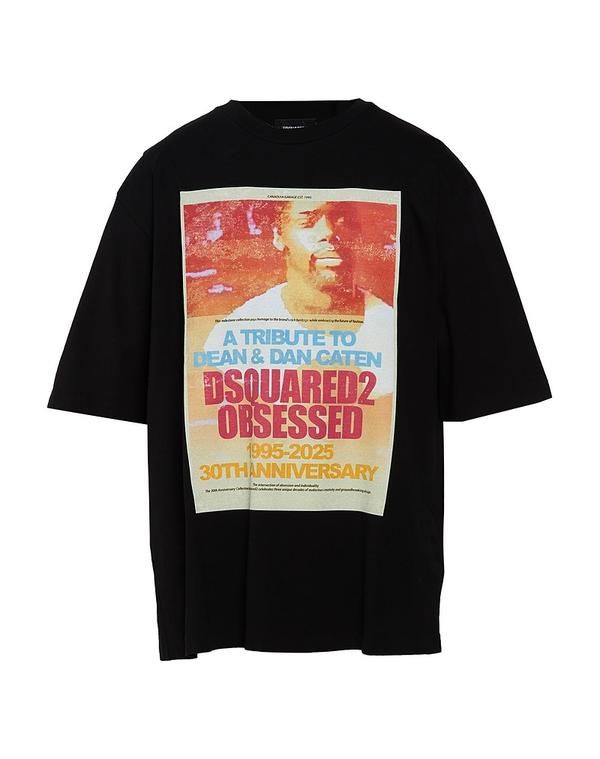 ディースクエアード メンズ トップス Tシャツ DSQUARED2 Black ブラック