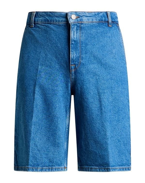 セレクテッドオム メンズ ボトムス ハーフパンツ・ショーツ デニムショートパンツ SELECTED HOMME Blue ブルー