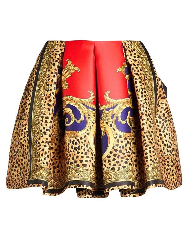 ヴェルサーチ レディース ボトムスカート VERSACE Mari gold