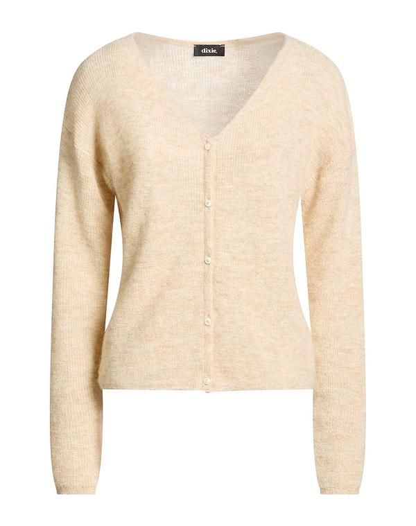 ディキシー レディース アウター カーディガン DIXIE Beige ベージュ