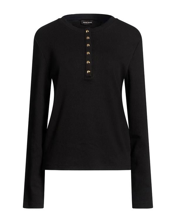 アニービン レディース トップス Tシャツ ANINE BING Black ブラック