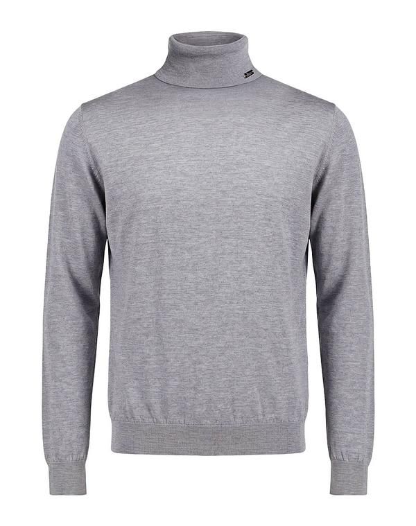 ヘルノ メンズ アウター ニット・セータートルネック HERNO Light Gray グレー