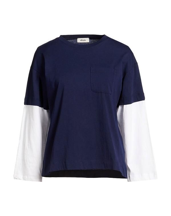 ディキシー レディース トップス Tシャツ DIXIE Midnight Blue ブルー 10,380円