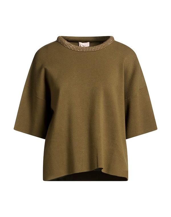 リュージョー レディース トップス シャツ LIU JO Military Green グリーン