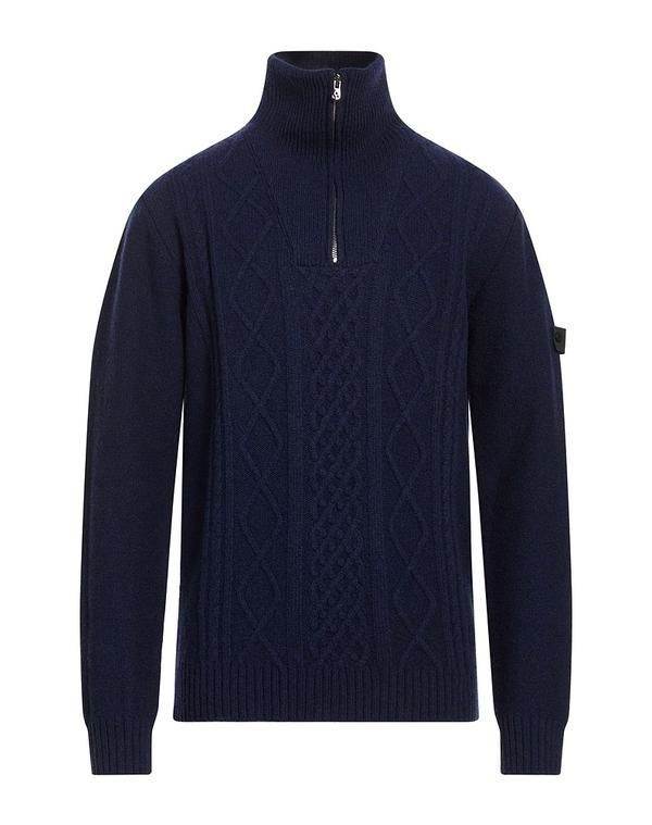 ピューテリー メンズ アウター カーディガン ファスナー付きニット PEUTEREY Navy ネイビー