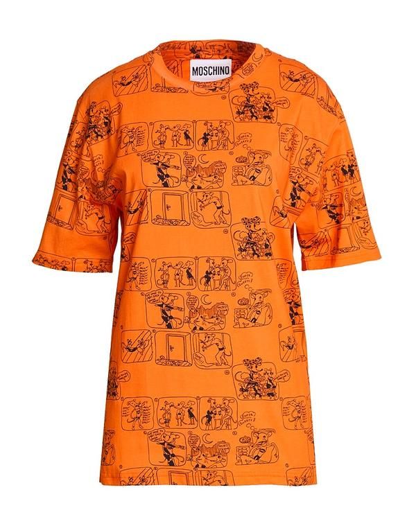 モスキーノ レディース トップス Tシャツ MOSCHINOrange オレンジ 39,520円