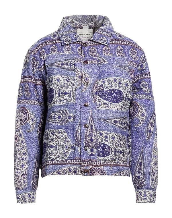 アンティックバティック メンズ アウター ジャケット・ブルゾン パファージャケット ANTIK BATIK Purple パープル