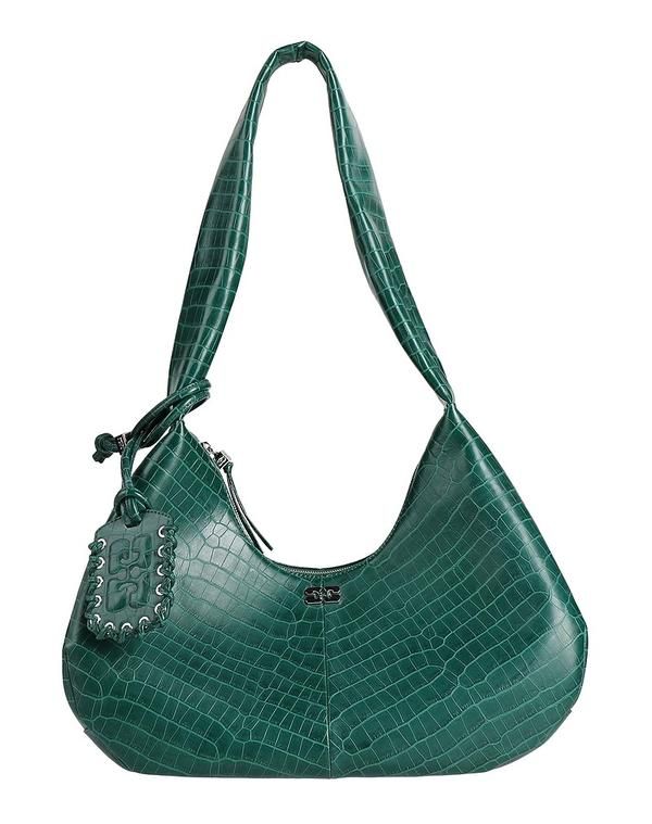 ガニー レディース バッグ GANNI Dark Green グリーン