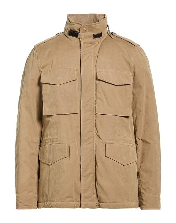 アスペジ メンズ アウター ジャケット・ブルゾン パファージャケット ASPESI Khaki カーキ