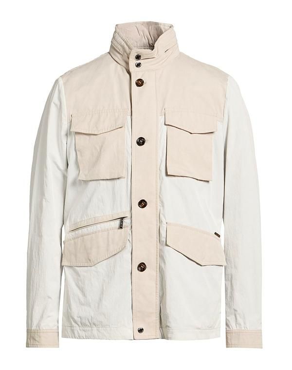 ムーレー メンズ アウター ジャケット・ブルゾン MOORER Light Gray グレー