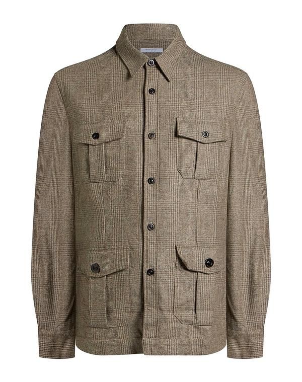 ボリオリ メンズ アウター ジャケット・ブルゾン BOGLIOLI Taupe トープ