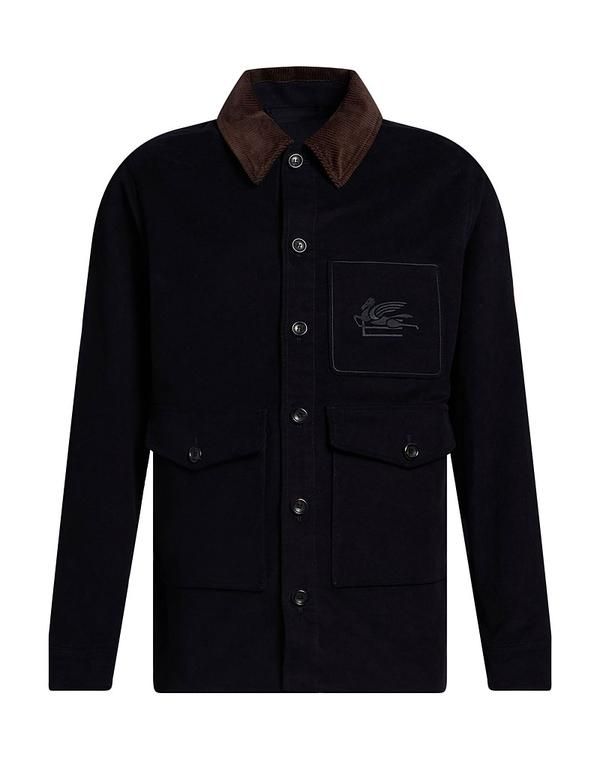 エトロ メンズ アウター ジャケット・ブルゾン ETRO Black ブラック
