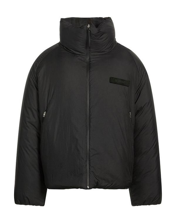 ジャクエムス メンズ アウター ジャケット・ブルゾン パファージャケット JACQUEMUS Black ブラック