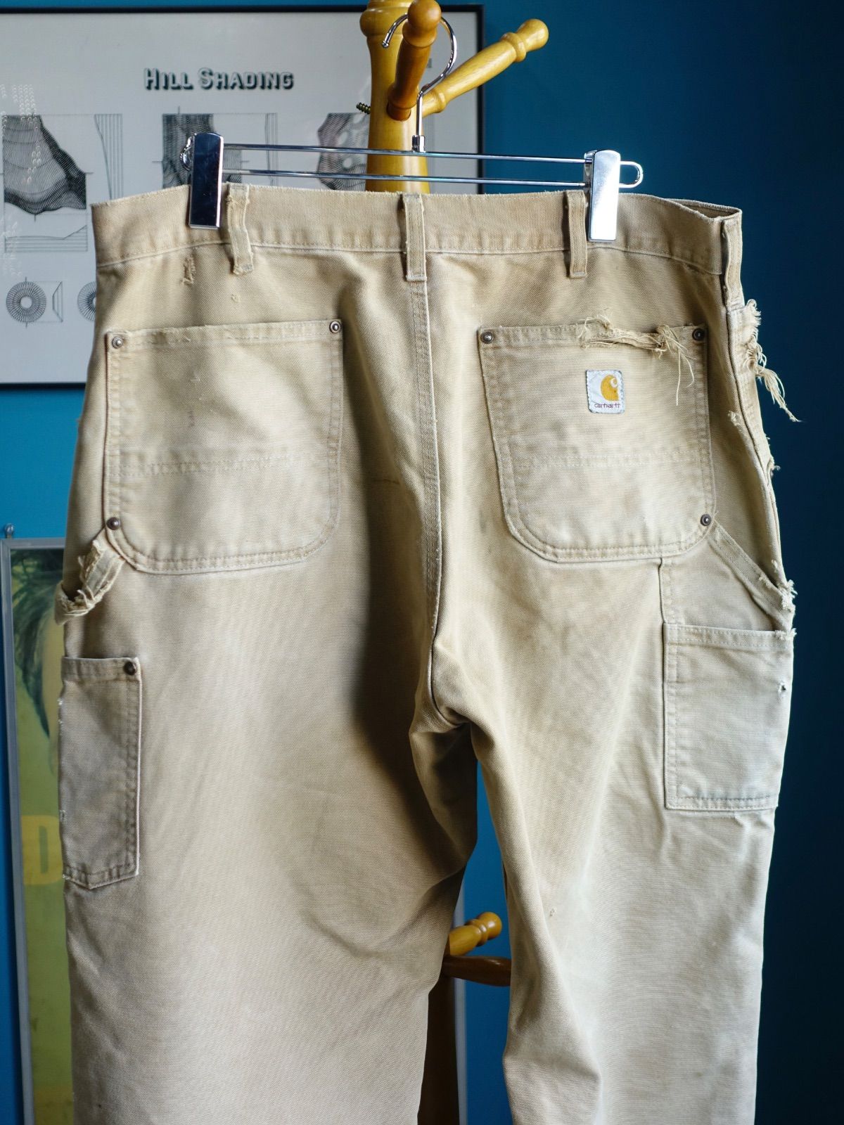 00s Carhartt Double-Knee Duck Painter Pants カーハート ダブルニー