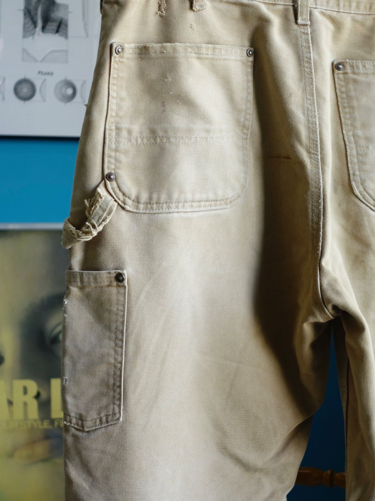 00s Carhartt Double-Knee Duck Painter Pants カーハート ダブルニー