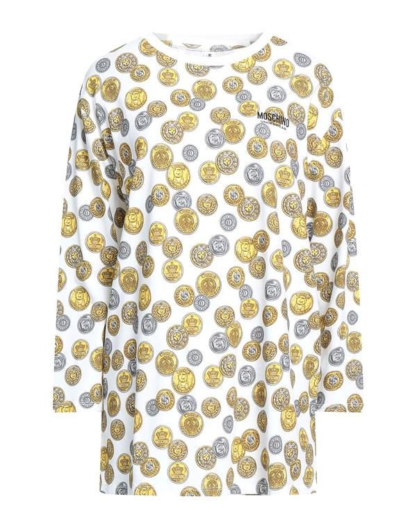 モスキーノ レディース トップス シャツ MOSCHINO White ホワイト