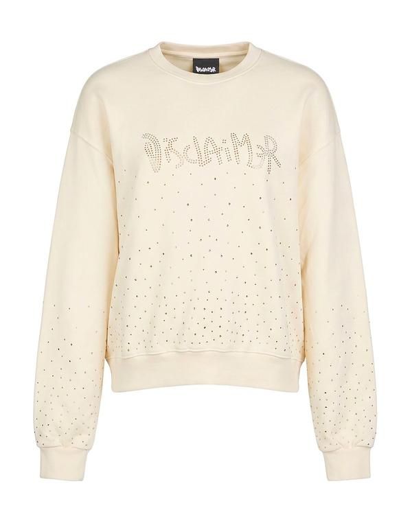 ディスクレーマー レディース アウター パーカー・スウェット DISCLAIMER Off White オフホワイト