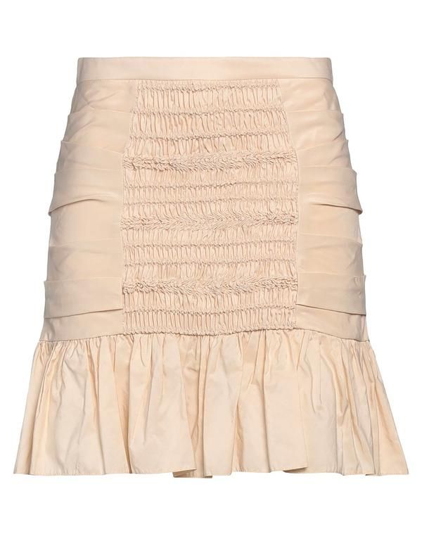 エリザベッタフランキ レディース ボトムスカート ELISABETTA FRANCHI Beige ベージュ
