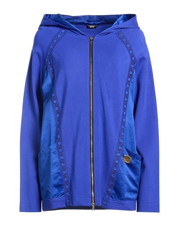 リュージョー レディース アウター パーカー・スウェット LIU JO Bright Blue ブルー