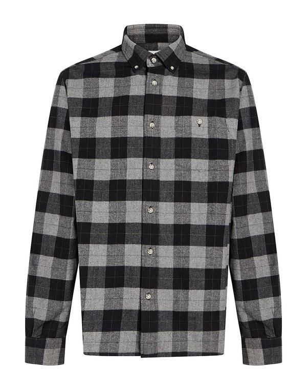 ウール リッチ メンズ トップス シャツ WOOLRICH Gray グレー