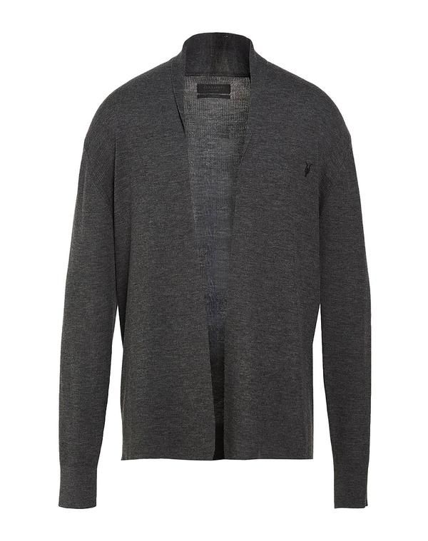 オールセインツ メンズ アウター カーディガン ALLSAINTS Gray グレー