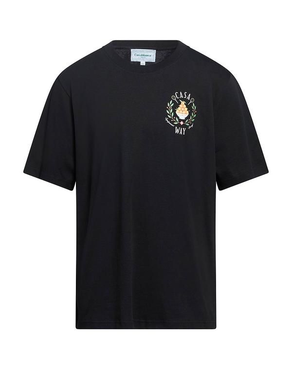 カサブランカ メンズ トップス Tシャツ CASABLANCA Black ブラック