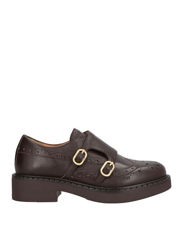 ツインセット レディース シューズ スリッポン・ローファー モカシン TWINSET Dark Brown ブラウン