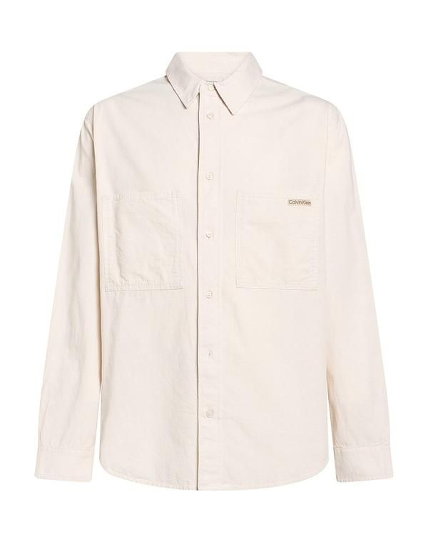 カルバンクライン メンズ トップス シャツ CALVIN KLEIN JEANS Beige ベージュ
