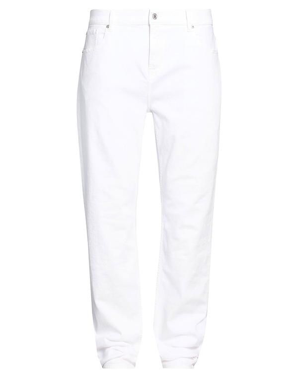 セブンフォーオールマンカインド メンズ ボトムス デニムパンツ ジーンズ 7 FOR ALL MANKIND White ホワイト