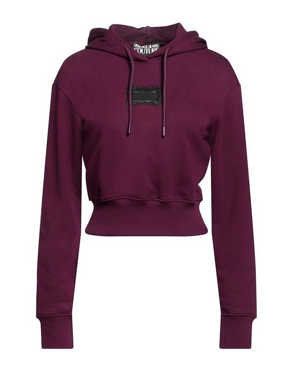 ヴェルサーチ レディース アウター パーカー・スウェット VERSACE JEANS COUTURE Purple パープル 28,470円
