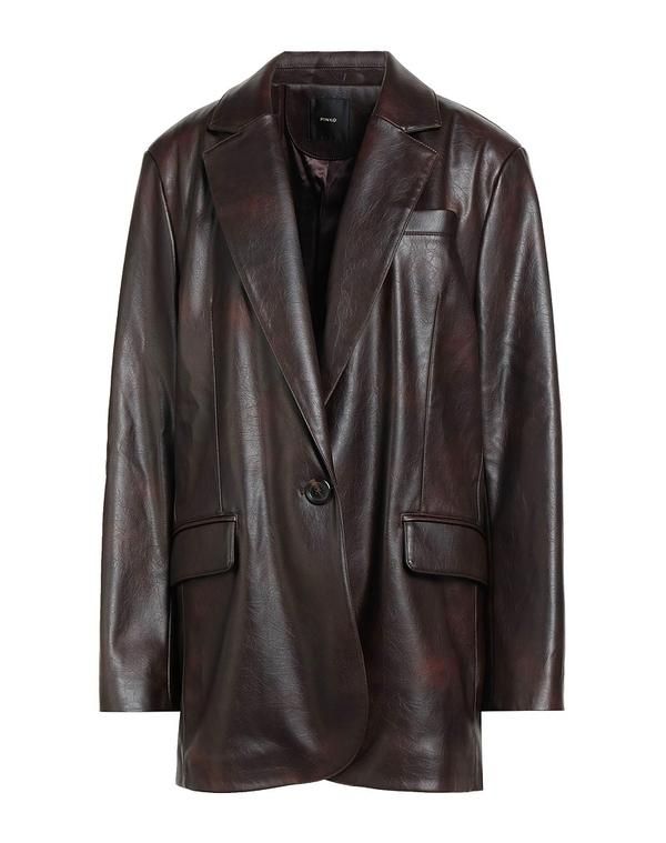 ピンコ レディース アウター ジャケット・ブルゾン テーラードジャケット PINKO Chocolate Brown ブラウン