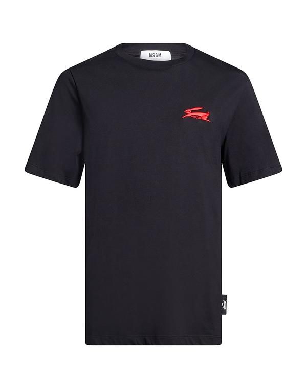 エムエスジイエム メンズ トップス Tシャツ MSGM T Black ブラック