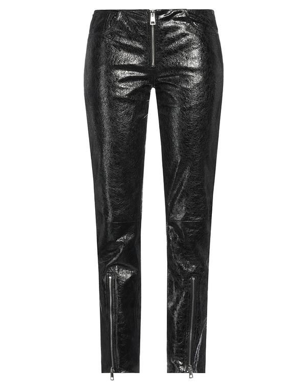 ジャストカバリ レディース ボトムス カジュアルパンツ レザーパンツ JUST CAVALLI Black ブラック
