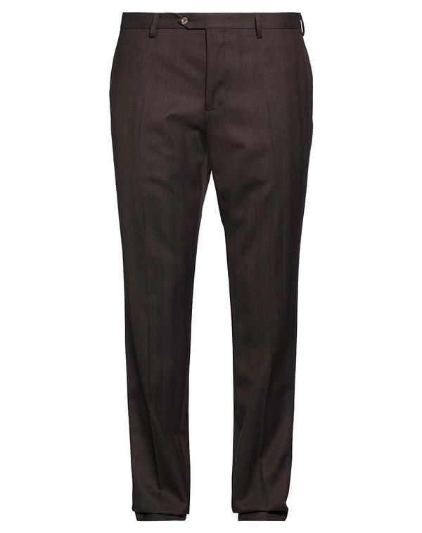 ラルディーニ メンズ ボトムス カジュアルパンツ クラシックパンツ LARDINI Dark Brown ブラウン