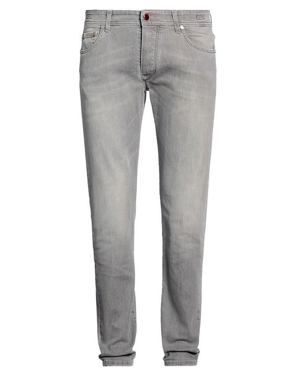 バルバナポリ メンズ ボトムス デニムパンツ ジーンズ BARBA Napoli Gray グレー