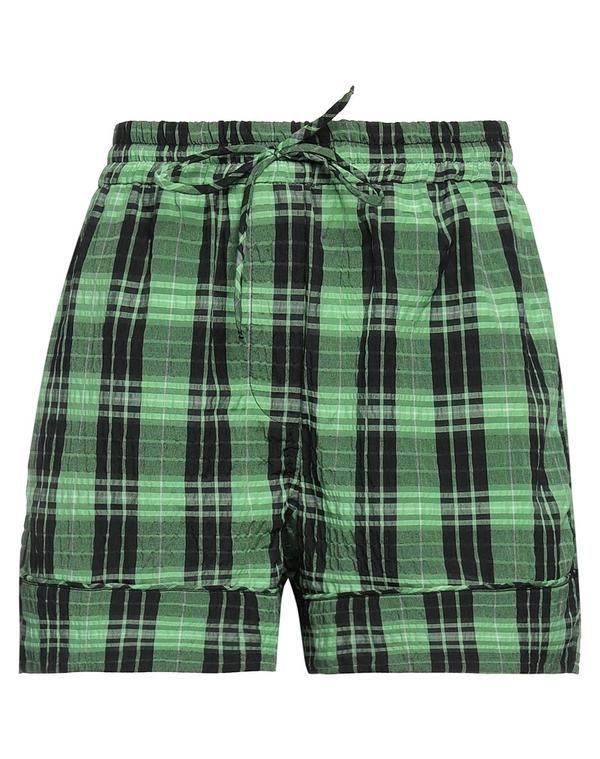 ガニー レディース ボトムス ハーフパンツ・ショーツ ショートパンツバミューダパンツ GANNI Green グリーン