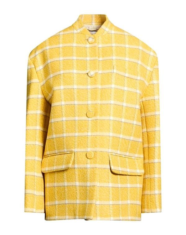 ポール＆ジョー レディース アウター ジャケット・ブルゾン PAUL JOE Yellow イエロー