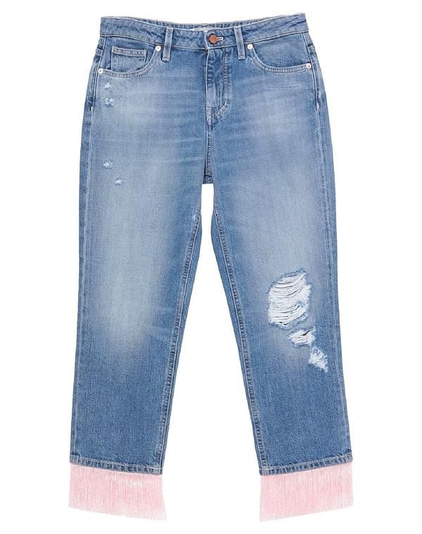 PT トリノ レディース ボトムス デニムパンツ ストレートレッグ PTorino Blue ブルー