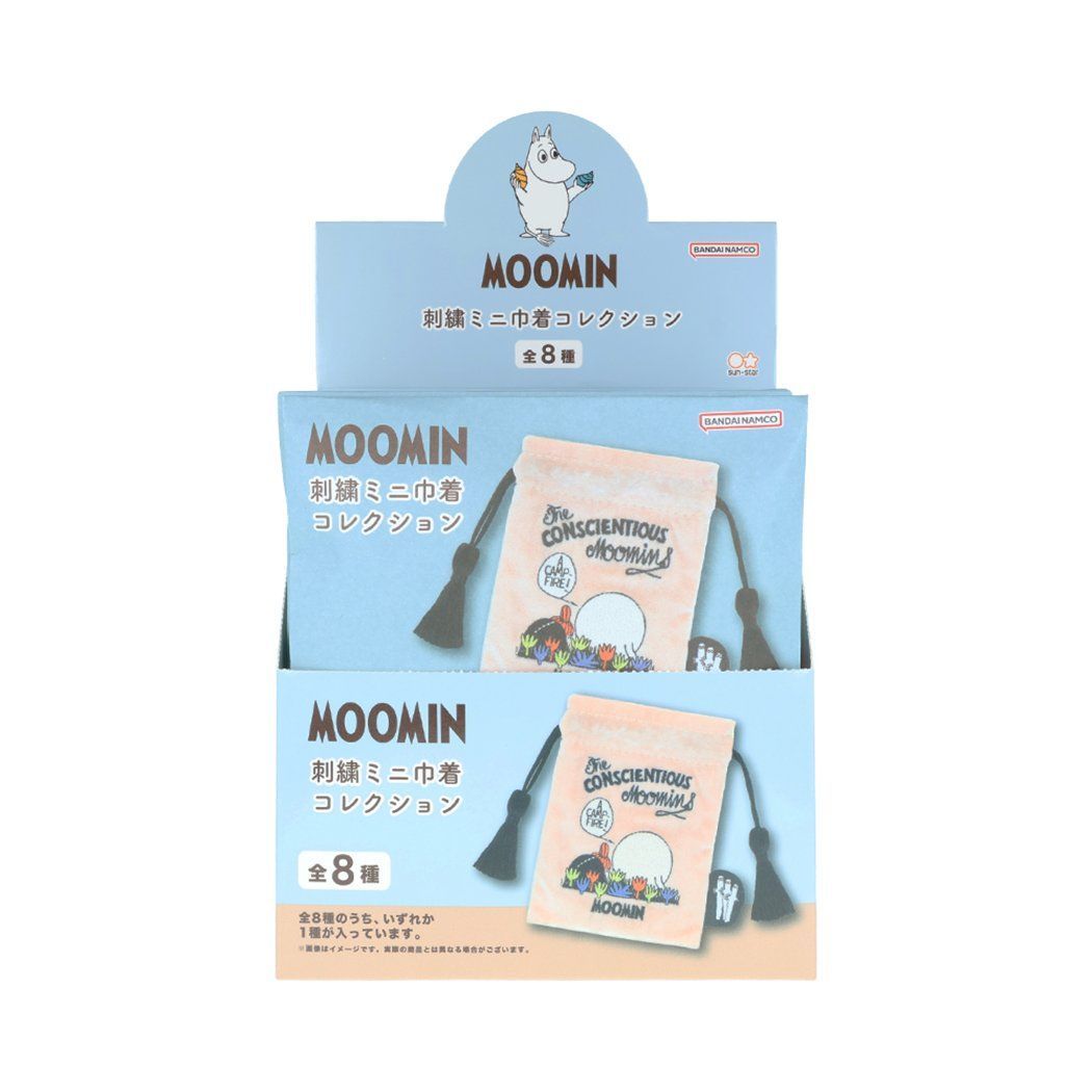 ムーミン巾着袋刺繍ミニ巾着 全8種8個セット BOXBOX 6,708円