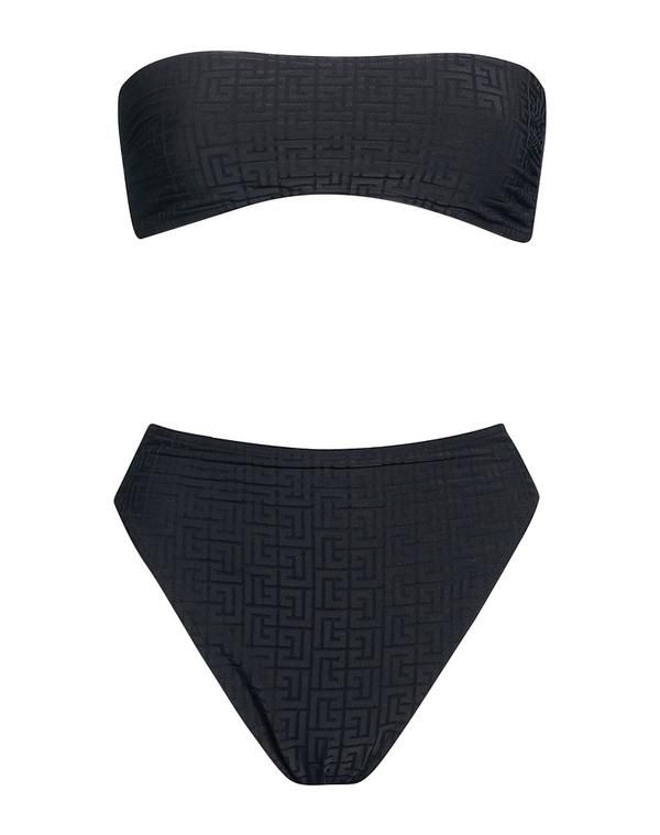 バルマン レディース 水着 ボトムスのみ BALMAIN Black ブラック
