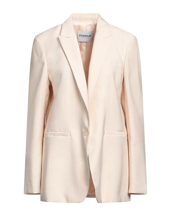 ドンダップ レディース アウター ジャケット・ブルゾン テーラードジャケット DONDUP Ivory アイボリー