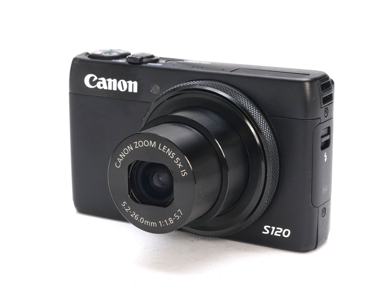 D (ジャンク) Canon キヤノン PowerShot S120 ブラック 返品不可 77-58