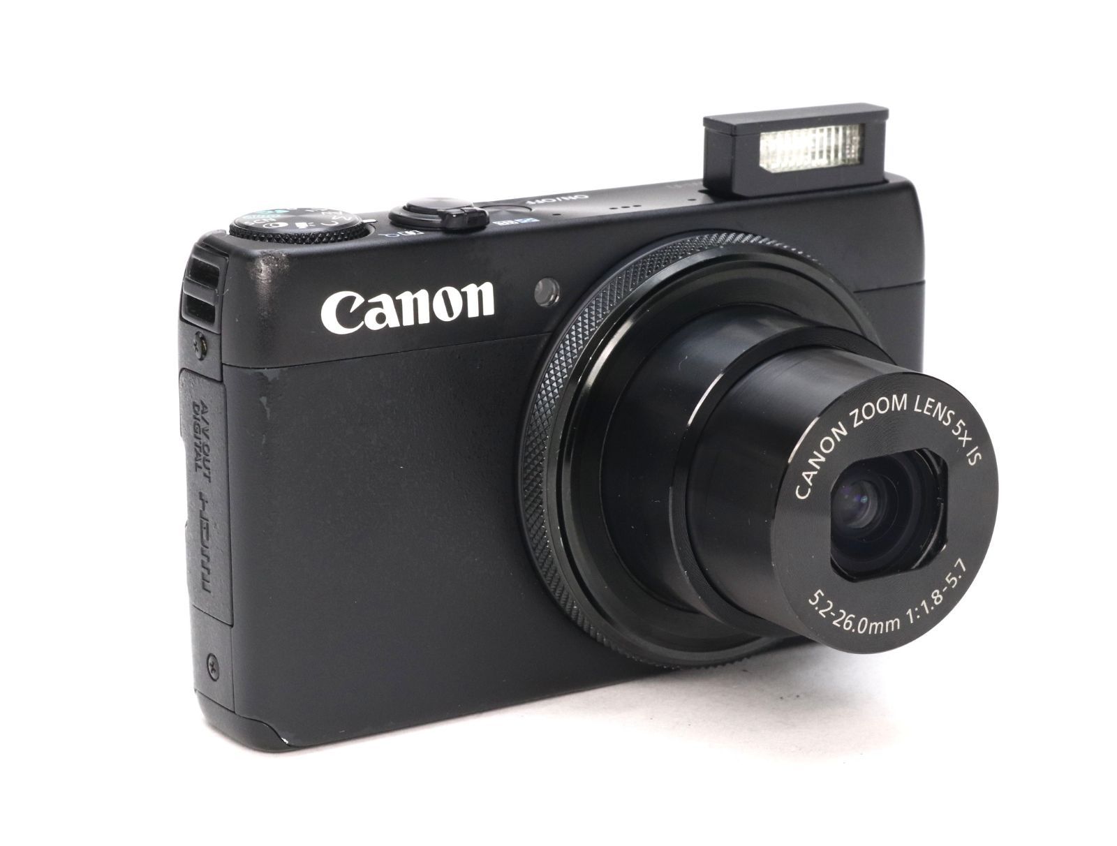 D (ジャンク) Canon キヤノン PowerShot S120 ブラック 返品不可 77-58