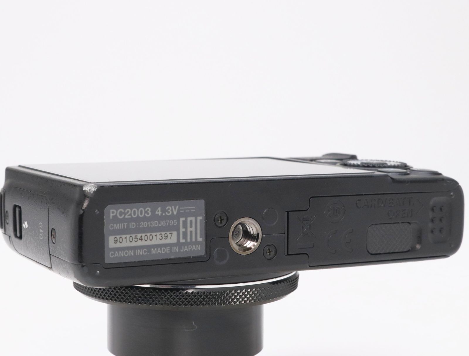 D (ジャンク) Canon キヤノン PowerShot S120 ブラック 返品不可 77-58